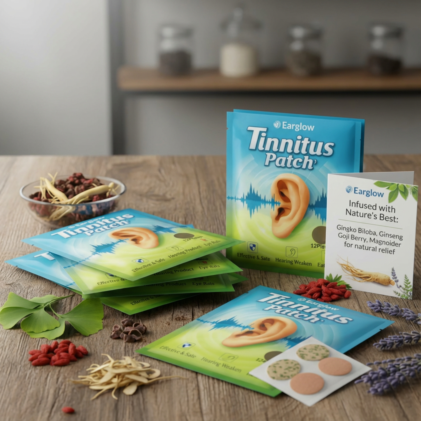 EarGlow Anti-Tinnitus Patches | Stop the torture of ringing ears in just 7 hours!